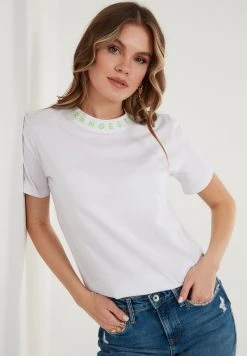 LELA CREW NECK - Camiseta Estampada - White Neon Green , Mujer 3 LELA CREW NECK - Camiseta Estampada - White Neon Green , Mujer -LELA Ventas 2024 f2a6eb00ab434427a8f4927912ff61ad
