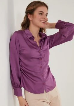 LELA Camisa - Purple , Mujer -LELA Ventas 2024 f2b4a58ac6d2485bb4cf109b0a808a20