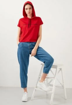 LELA Jersey Con Capucha - Red, Mujer -LELA Ventas 2024 f3246857450b45e58bce8d1794056b2f