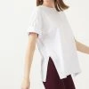 LELA Camiseta Básica - White , Mujer