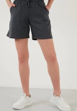 LELA CROP - Shorts - Smoked Color , Mujer -LELA Ventas 2024 f594f4b1f0784875854306216e9e56ea