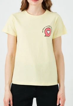 LELA Camiseta Estampada - Yellow, Mujer -LELA Ventas 2024 f610c38301314d618a343403f933f5bc