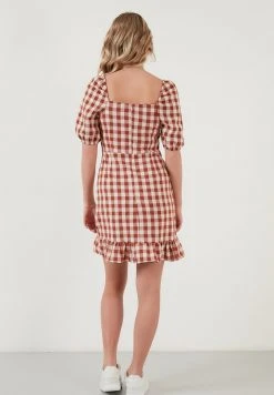 LELA Vestido Informal - Brick Red , Mujer 2 LELA Vestido Informal - Brick Red , Mujer -LELA Ventas 2024 f6ce71b8221f4e499f35d4d01f474077