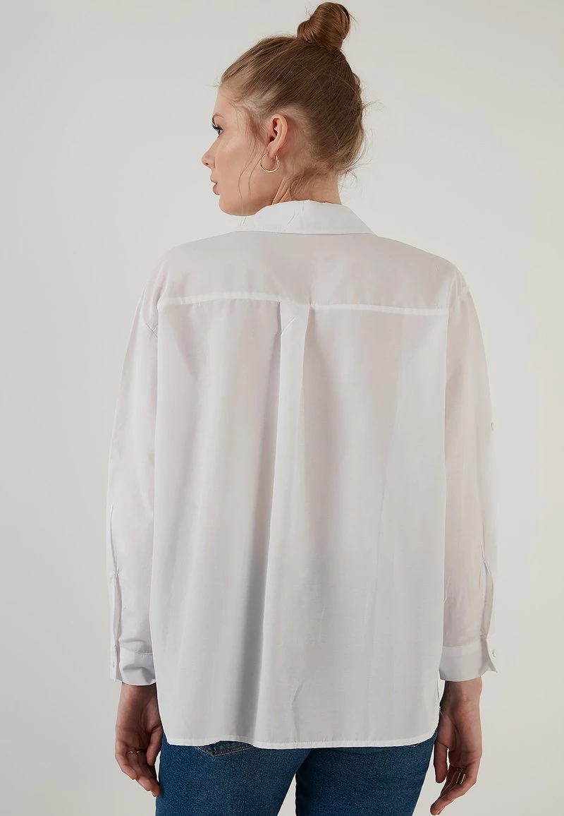 REGULAR FIT - Camisa - white LELA REGULAR FIT - Camisa - White , Mujer -LELA Ventas 2024 f6e33595ef064950abbc61daf2806281