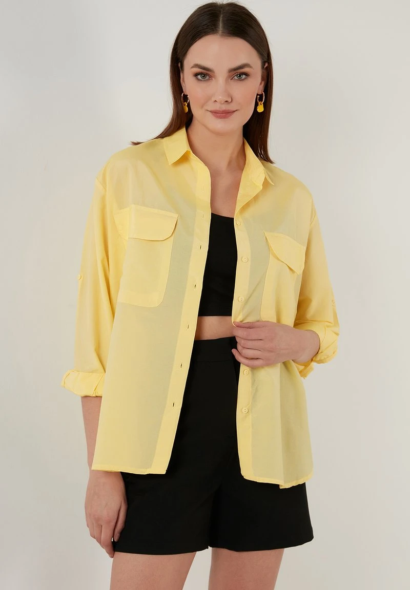 LELA Camisa - Yellow , Mujer 5 LELA Camisa - Yellow , Mujer - Imagen 5