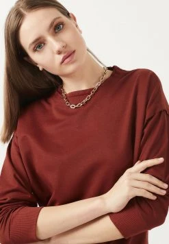 LELA SLIM FIT - Sudadera - Brick Red , Mujer -LELA Ventas 2024 fbaeb959055f45d7bbe32bafaab3b8b9