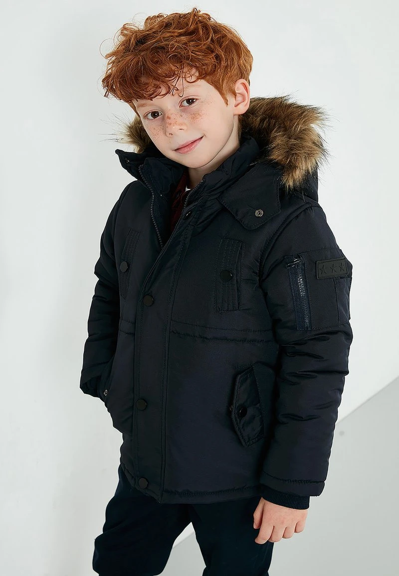 LELA Chaqueta De Invierno - Navy Blue, Niños 1 LELA Chaqueta De Invierno - Navy Blue, Niños
